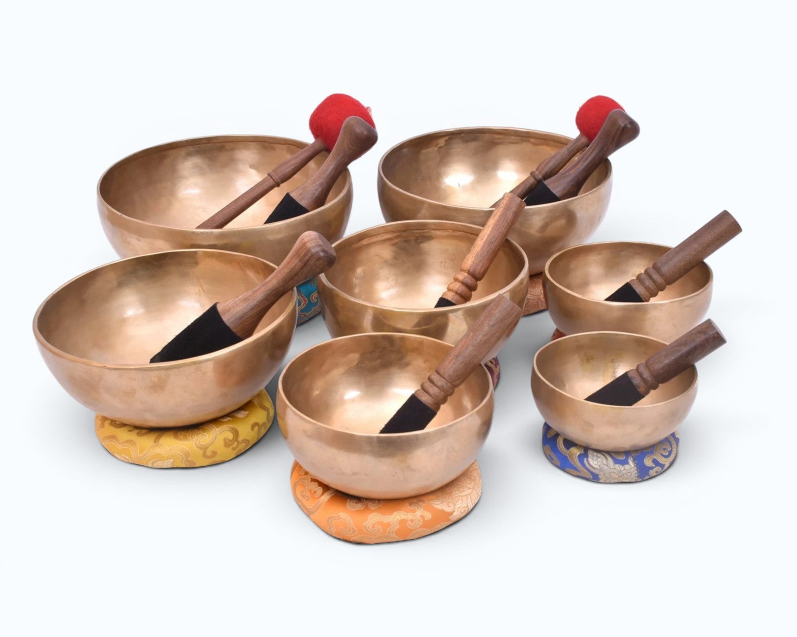 Healing Tibetan Singing Bowl Set of 7